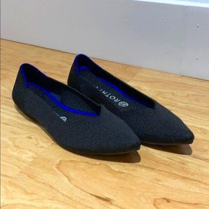 Rothy’s Black The Point Flats